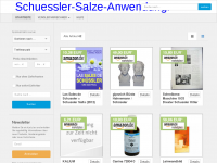 Screenshot des Blogs Schüssler Salze Blog