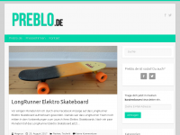 Screenshot des Blogs Preblo.de