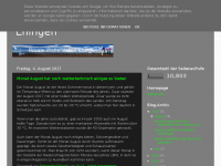 Screenshot des Blogs Wetterblog Private Wetterstation Ehingen