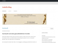 Screenshot des Blogs schulzes blog