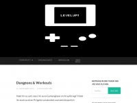 Screenshot des Blogs LevelUP