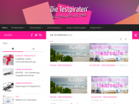 Screenshot des Blogs Die Testpiraten