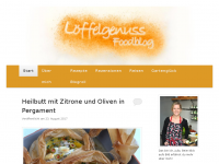 Screenshot des Blogs Löffelgenuss