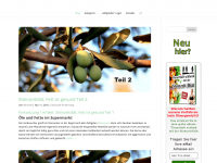 Screenshot des Blogs Abnehmen mit der Steinzeit-Diät