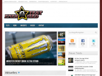 Screenshot des Blogs Energized