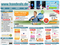 Screenshot des Blogs handeals.de