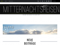 Screenshot des Blogs Mitternachtsreisen