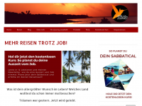 Screenshot des Blogs On a Journey