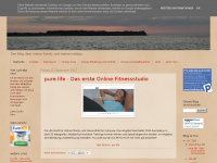 Screenshot des Blogs Sandras Family