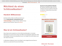 Screenshot des Blogs Schlüsselkasten