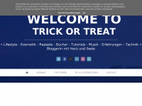 Screenshot des Blogs Trick or Treat