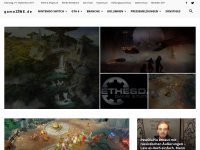 Screenshot des Blogs gamezine.de