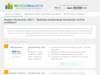 Screenshot des Blogs GiroTest.net