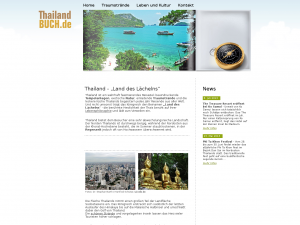 Screenshot des Blogs Schönes? Thailand
