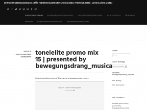 Screenshot des Blogs bewegungsdrang_musica
