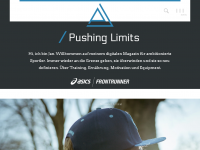 Screenshot des Blogs Pushing Limits