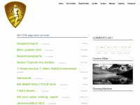 Screenshot des Blogs Christoph’s Laufblog