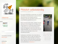 Screenshot des Blogs Vollzeitvater