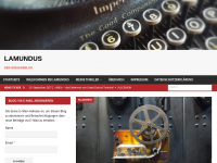 Screenshot des Blogs lamundus