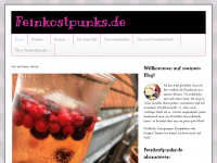 Screenshot des Blogs Feinkostpunks