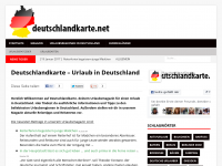 Screenshot des Blogs deutschlandkarte.net