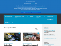 Screenshot des Blogs Meeresanglerportal