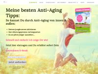 Screenshot des Blogs Lifestyle Deluxe Anti-Aging-Body-Life