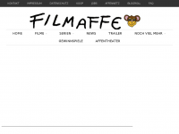 Screenshot des Blogs Der Filmaffe