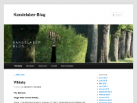 Screenshot des Blogs Kandelaber-Blog