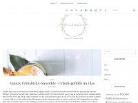 Screenshot des Blogs DIY, Food, Lifestyle Blog – The mint elephant