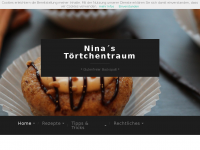 Screenshot des Blogs Nina´s Törtchentraum