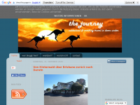 Screenshot des Blogs the journey oz – sabbatical & working travel in Australien