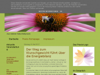 Screenshot des Blogs Aus meiner Naturheilpraxis