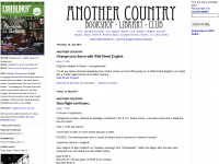 Screenshot des Blogs Another Country