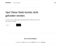 Screenshot des Blogs Leumond
