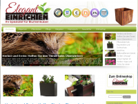 Screenshot des Blogs Gartenblog Eleganteinrichten