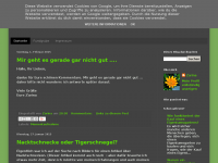 Screenshot des Blogs Biozeug