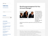 Screenshot des Blogs FABIS Vertriebssoftware