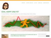 Screenshot des Blogs Süß, happy und fit!