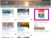 Screenshot des Blogs Sorglos Reisen
