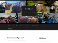 Screenshot des Blogs Nobelix – ein bogenschießender Reservisten-Vorzimmerdrache berichtet