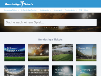 Screenshot des Blogs Bundesliga Tickets online bestellen