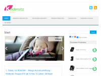 Screenshot des Blogs Kindersitz-Info.de