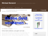 Screenshot des Blogs Schritt für Schritt zum erfolgreichen Online Unternehmer