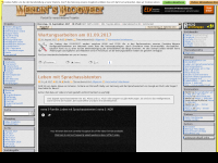 Screenshot des Blogs Merlin’s Blogwelt