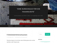 Screenshot des Blogs Durschsaje