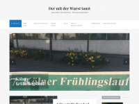 Screenshot des Blogs Der mit der Wurst tanzt