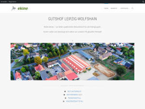 Screenshot des Blogs Pferde sind unser Leben