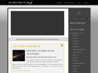 Screenshot des Blogs Der kleine Mann im Ohr