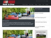 Screenshot des Blogs Roadster on Tour